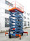 3Kw Motorized Adjustable Hydraulic Lift Platform for Hotel Exhibition Hall , Folding Guardrails