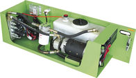 緑10m自走式の電気は油圧モーター運転を用いる上昇の空気の仕事プラットホームを切ります