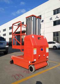 Self Propelled Aerial Work Platform Vertical Lift 7.5m 200Kg Loading Capacity With 2 Masts