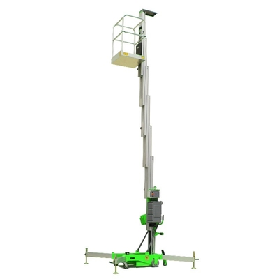 120Kg/トラックの荷を下すのための軽量の携帯用空気の仕事プラットホーム負荷