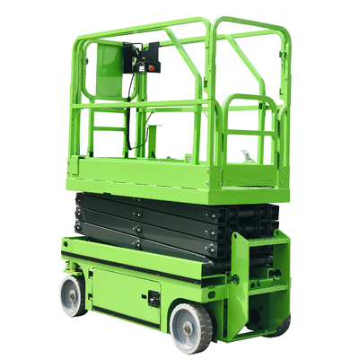 5.9m Work Height 240kg Load Mini Electrical Self Propelled Scissor Lift for Warehouse