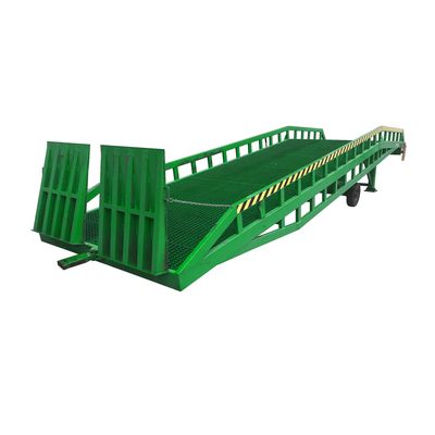 Manual /Electrical Mobile Dock Ramp 1.8 Meters Working Height 8000Kg Loading Capacity for Work Shop