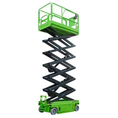 10m Hydraulic Lift Platform Electric Self Propelled Scissor Lift with Extension Platform 450Kg Loading