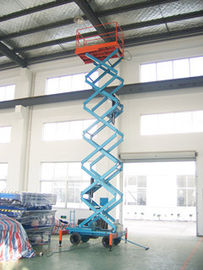 Lifting Height 16m Hydraulic Mobile Scissor Lift with 300Kg Loading Weight