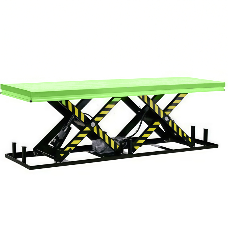 Hydraulic Horizontal Tandem Lift Table For Cargo