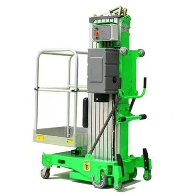 120Kg/トラックの荷を下すのための軽量の携帯用空気の仕事プラットホーム負荷
